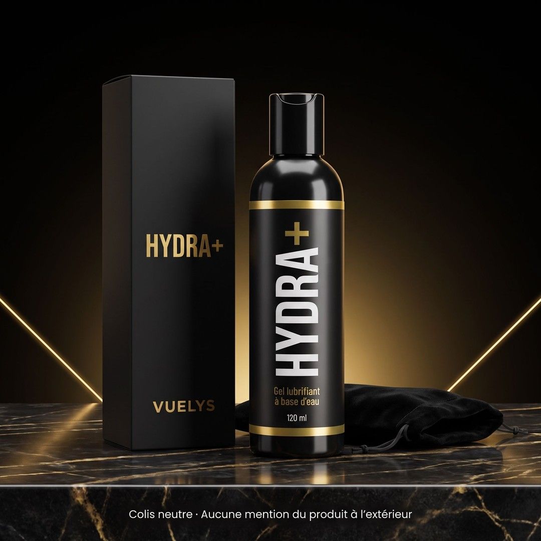 HYDRA+ Gel lubrifiant, coffret discret