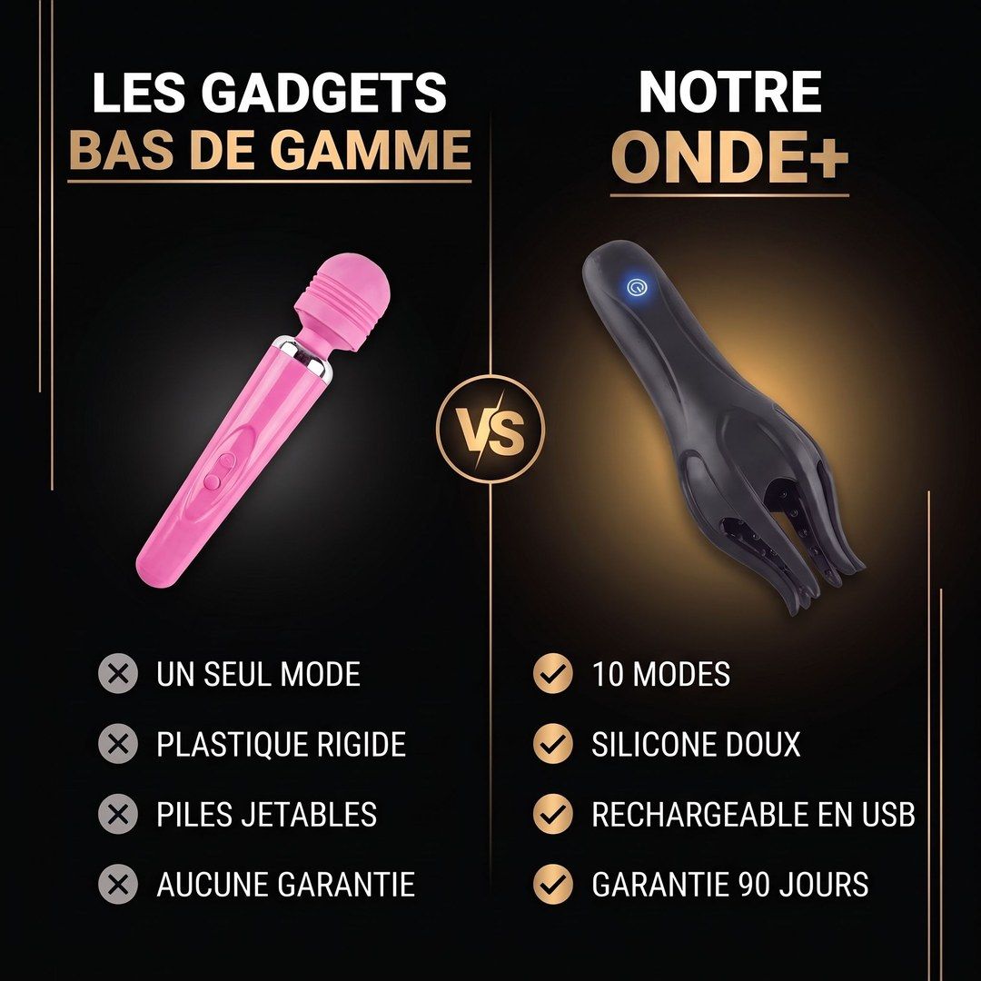 ONDE+ face aux gadgets bas de gamme