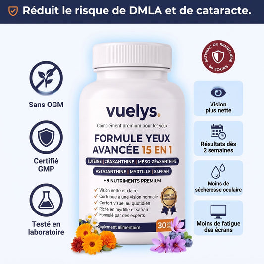 Vuelys 15 en 1 · Formule Vision Avancée